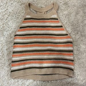 crocheted halter top